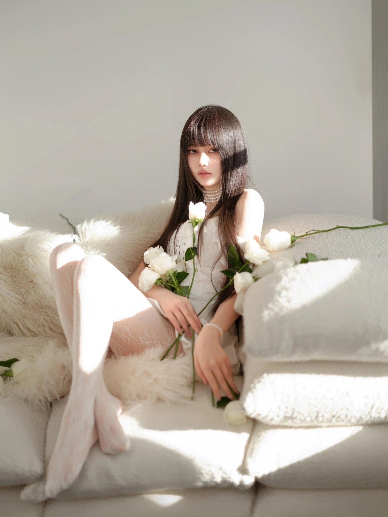 美女,冷艳